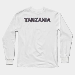 Tanzania Long Sleeve T-Shirt